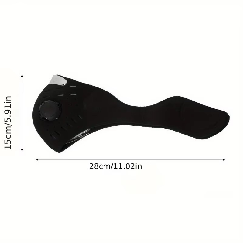 1pc Face Mask With Detachable  - đánh giá và giá Anti Pollution Mask