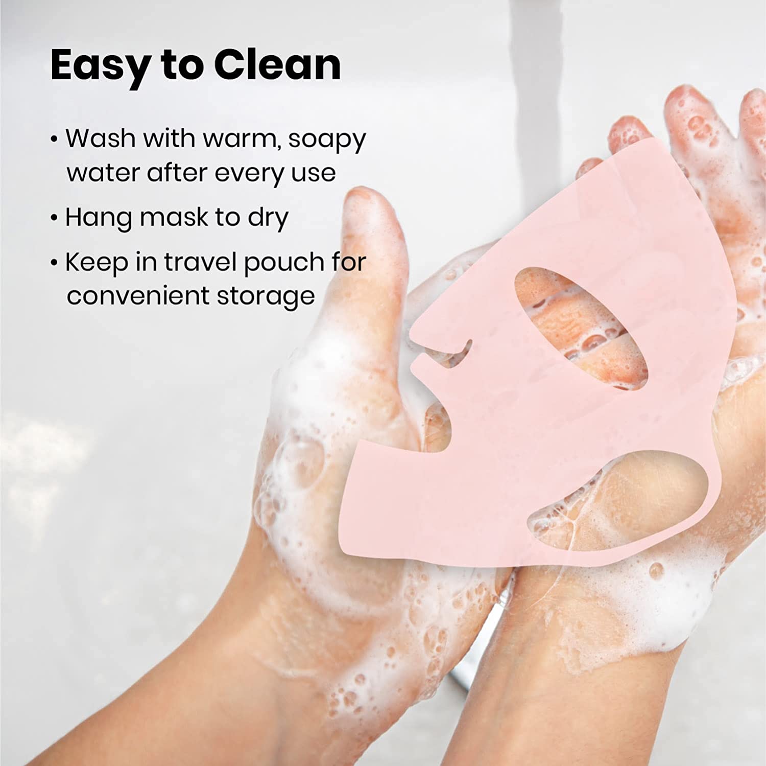 Có Thể Tái Sử Dụng Ốp Mặt Nạ G - đánh giá và giá Silicone Mask Bracket