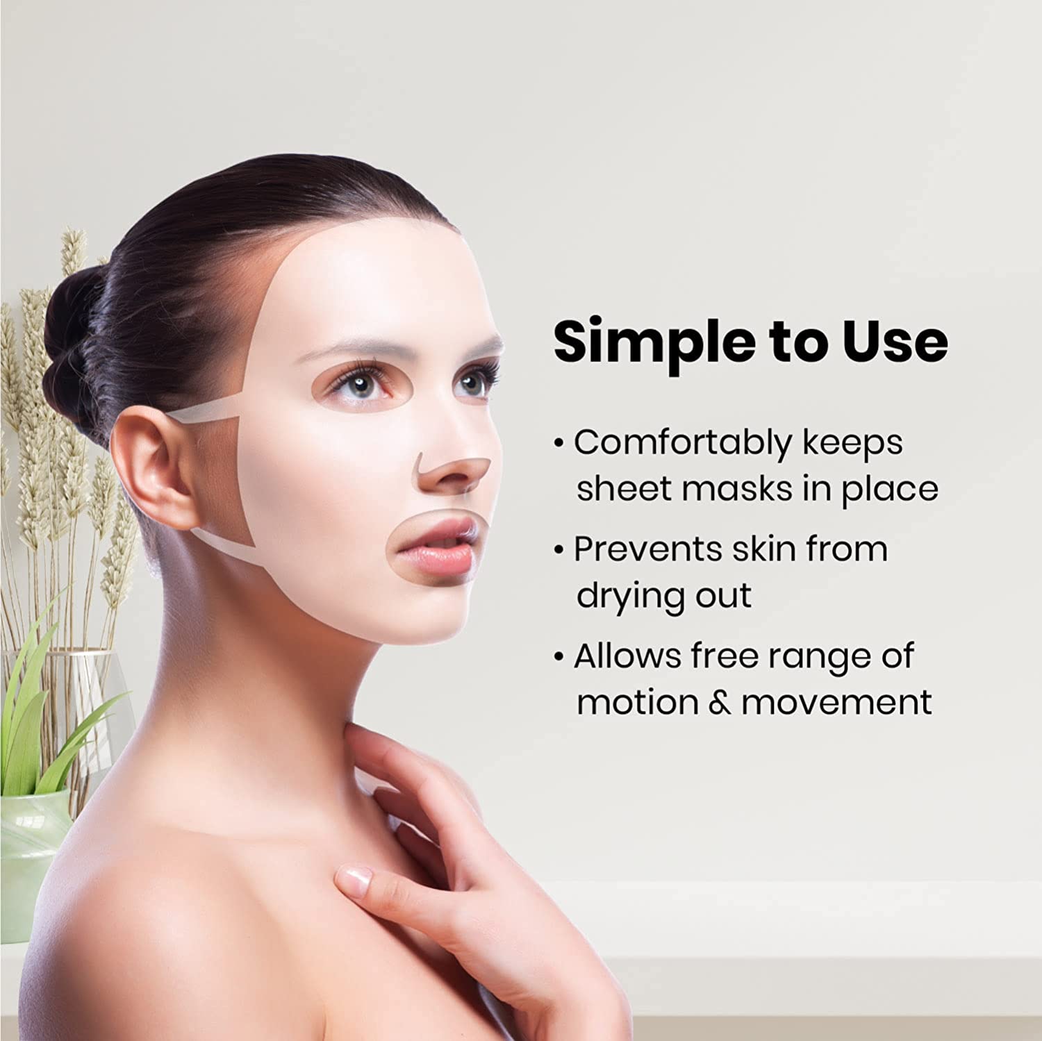 Có Thể Tái Sử Dụng Ốp Mặt Nạ G - đánh giá và giá Silicone Mask Bracket