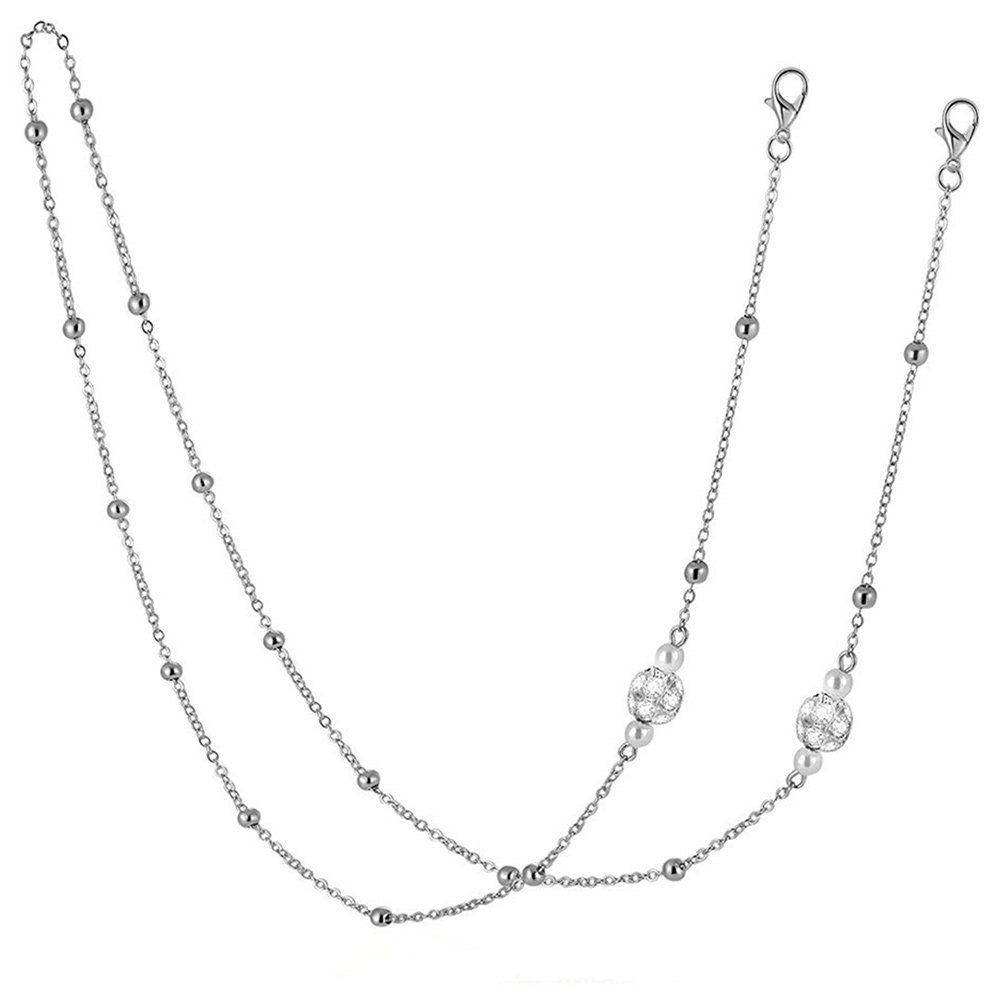 1Pcs Exquisite Pearl Embellish - đánh giá và giá Mask Chain Holder