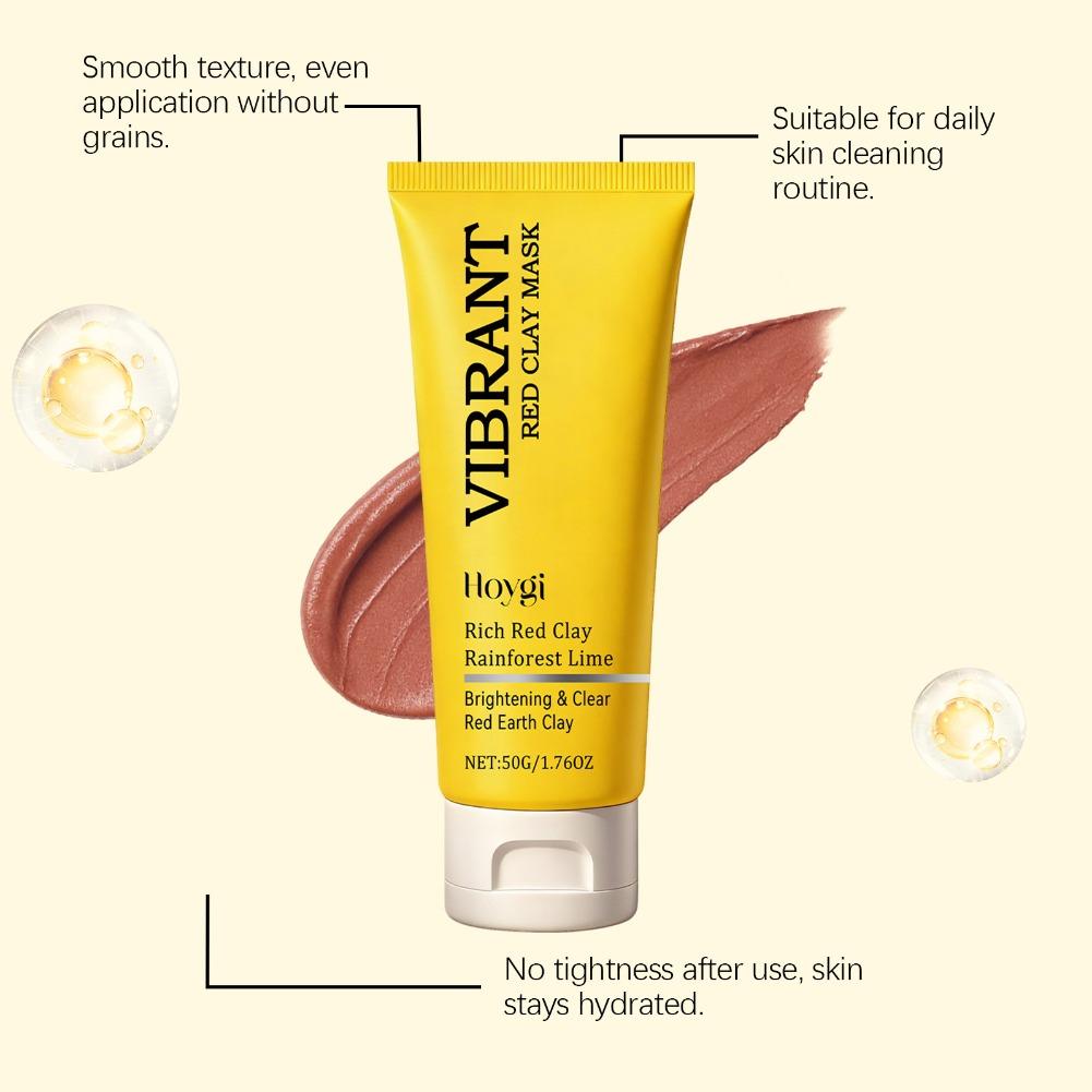 Vibrant Red Clay Mask - Natura - đánh giá và giá Dust Mask Construction