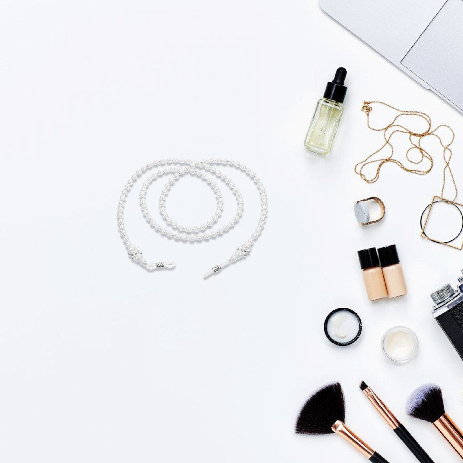 Elegant Pearl Eyeglass Cord fo - đánh giá và giá Mask Chain Holder